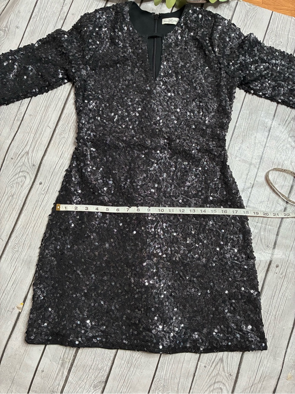 Abercrombie & Fitch Sequin Mini Dress - Picture 7 of 10